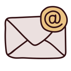 Cartoon envelope